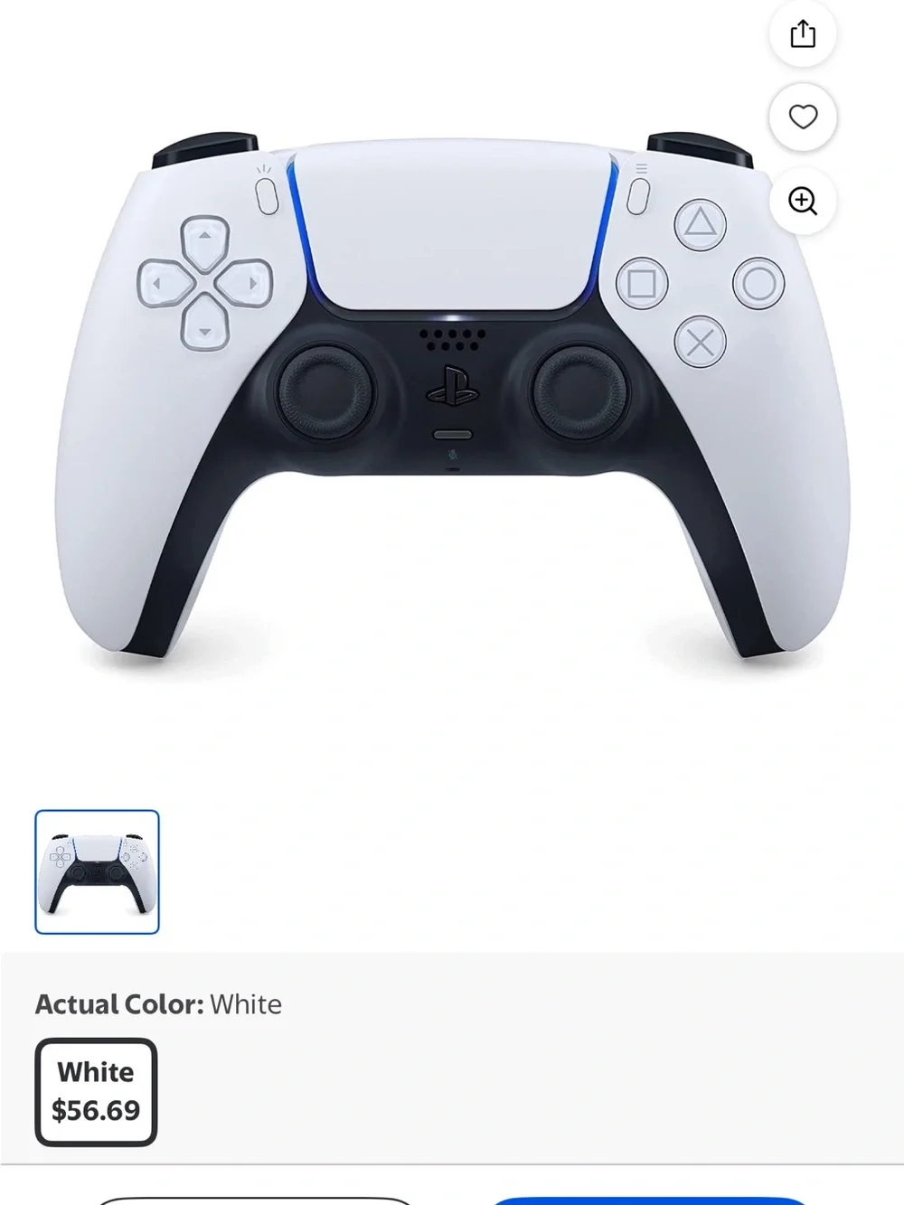 Sony DualSense Wireless Controller - Camouflage Green & White Accents